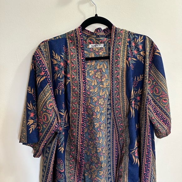 3/50$ Kimono Bali s/m/l / Ethnic cape - Picture 8 of 10